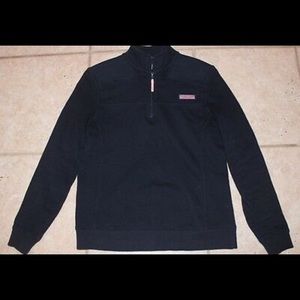 VINEYARD VINES NAVY SHEP QUARTER ZIP